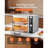 18-Inch Commercial Countertop Pizza Oven Double Deck Electric Pizza Oven