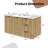 Floating Bathroom Vanity With Sink And Medicine Cabinet Mirror With LED Light-349821047-349821046