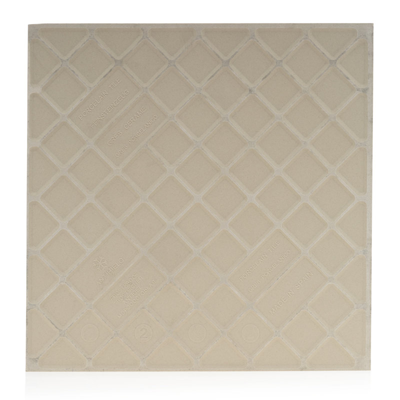 Tuile de champ en porcelaine 11,71 po x 11,71 po Encaustic