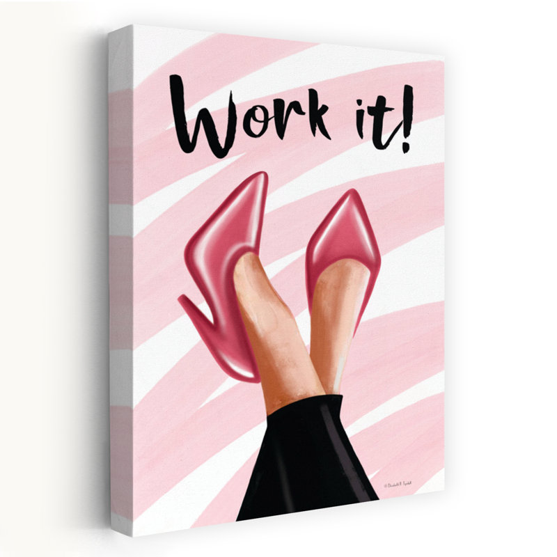 Work It Art contemporain, H 24 po x l 16 po