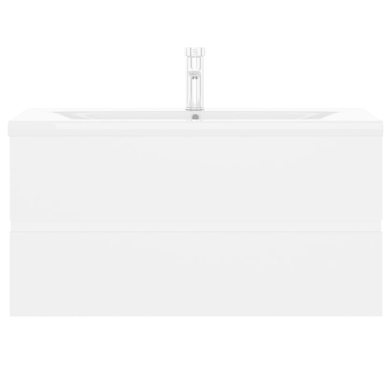Audreigh Single Bathroom Vanity Base Only, White