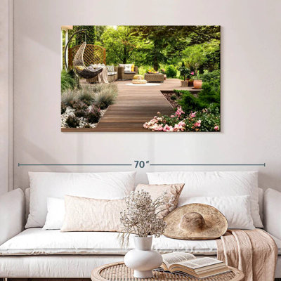 Kerrick Wooden Garden Deck