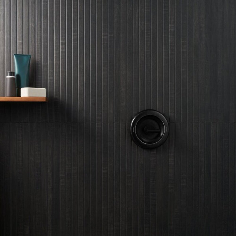 Kenridge Ribbon 24X48 Matte Porcelain Tile, Black
