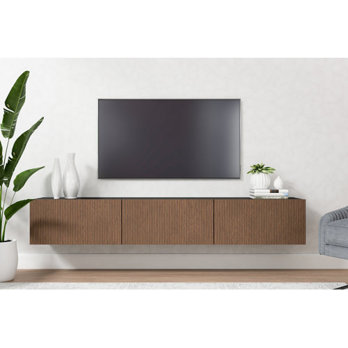 Wrought Studio Ozge Floating TV Stand Up to 80