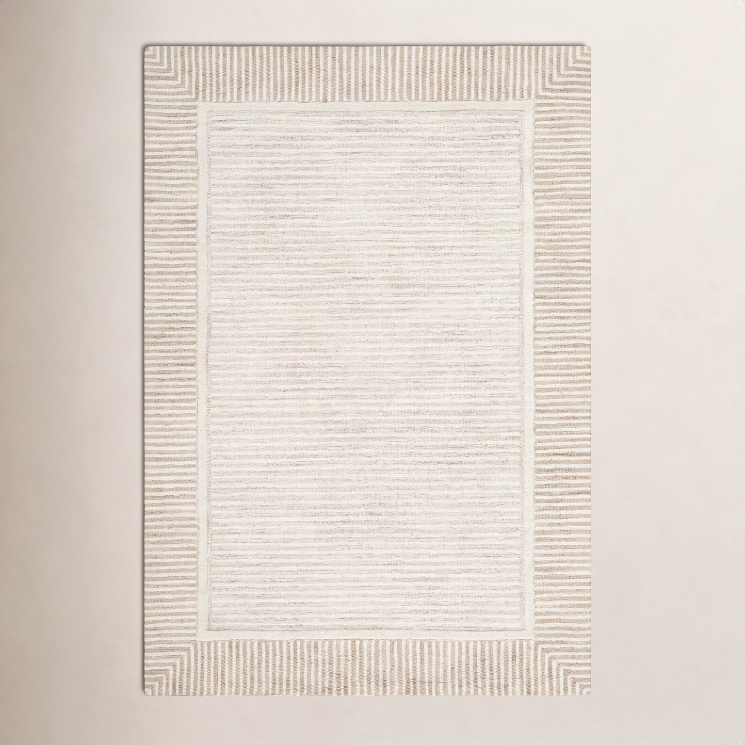 Hand-Tufted Indoor Geometric Rug, Rectangle 6' x 9'