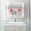 36x30 Inch LED Medicine Cabinet with Vanity Mirror, Anti-Fog, Dimmable