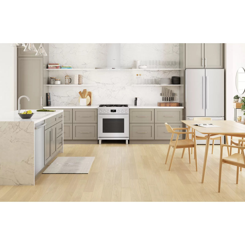 500 Series 30" 3.7 cu. ft. Freestanding Gas Range, Stainless Steel