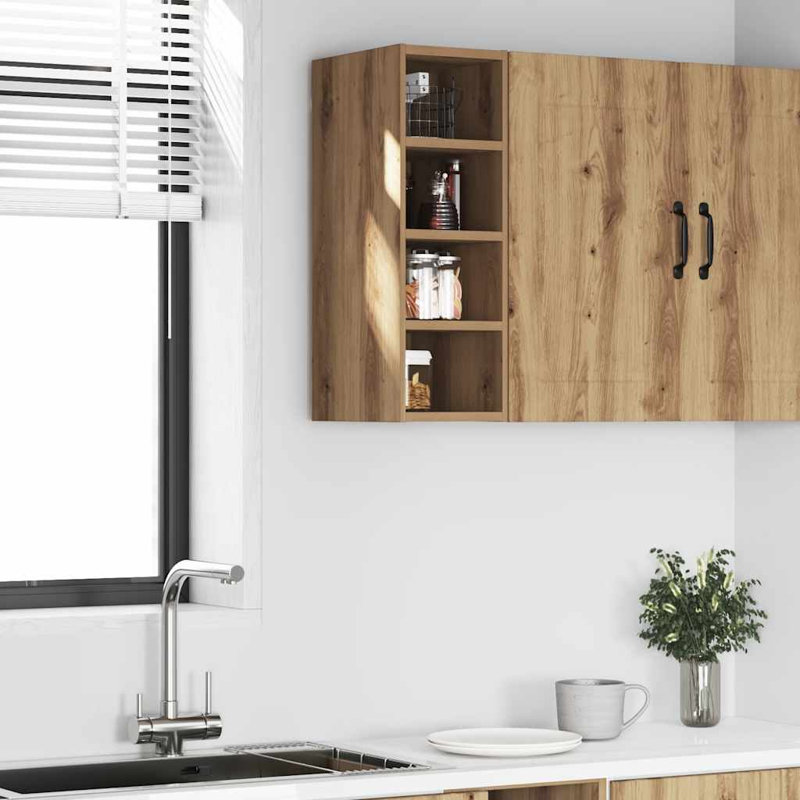 Hanging Cabinet Riga, Artisan Oak
