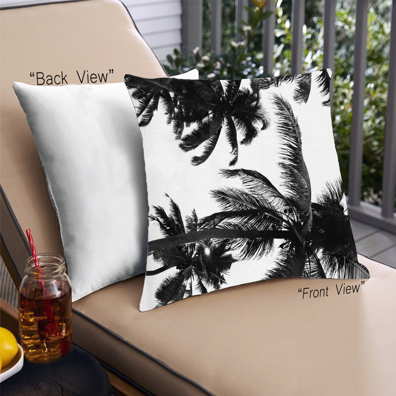 Coussin Plants Palm Tree 37, Microsuède