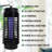Bite Shield Electronic Flying Insect Killer, AC Powered, Black