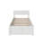 Flack Solid Wood Platform Bed with Panel Footboard & Trundle-1818709814-1841665823