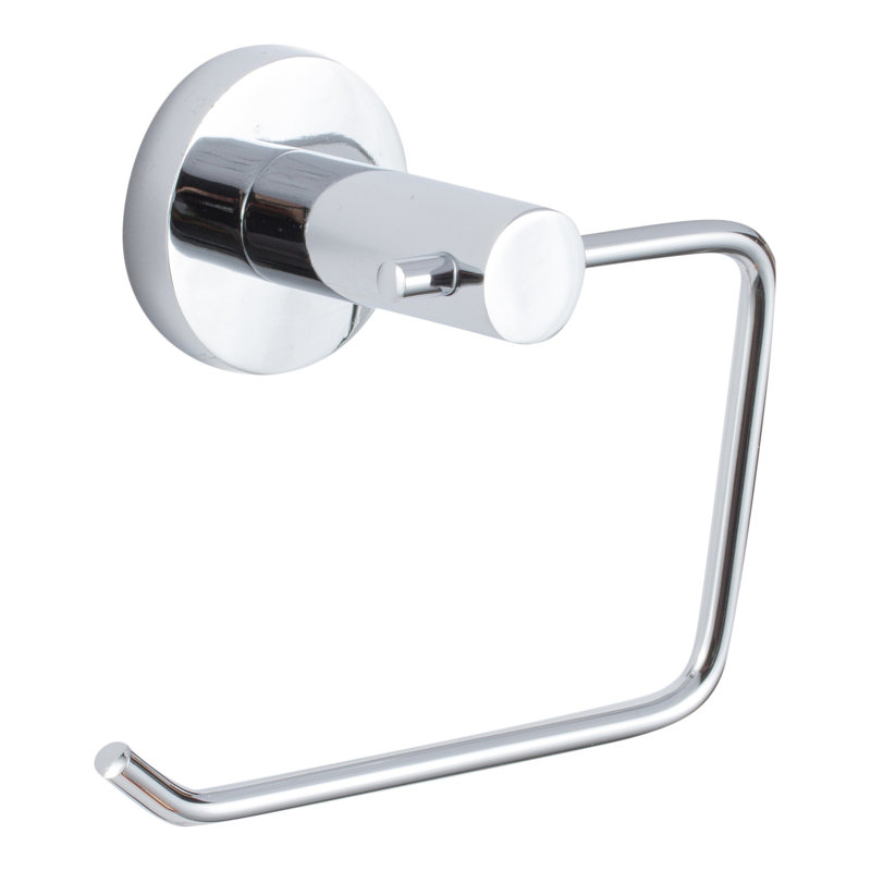 Lugano Paper Holder, Polished Chrome