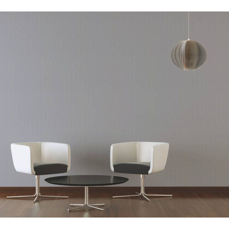 Rouleau de papier peint L 33 pi x l 21 po Concord, Gris / argenté
