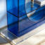 Console circulaire bleue en acrylique-133568613