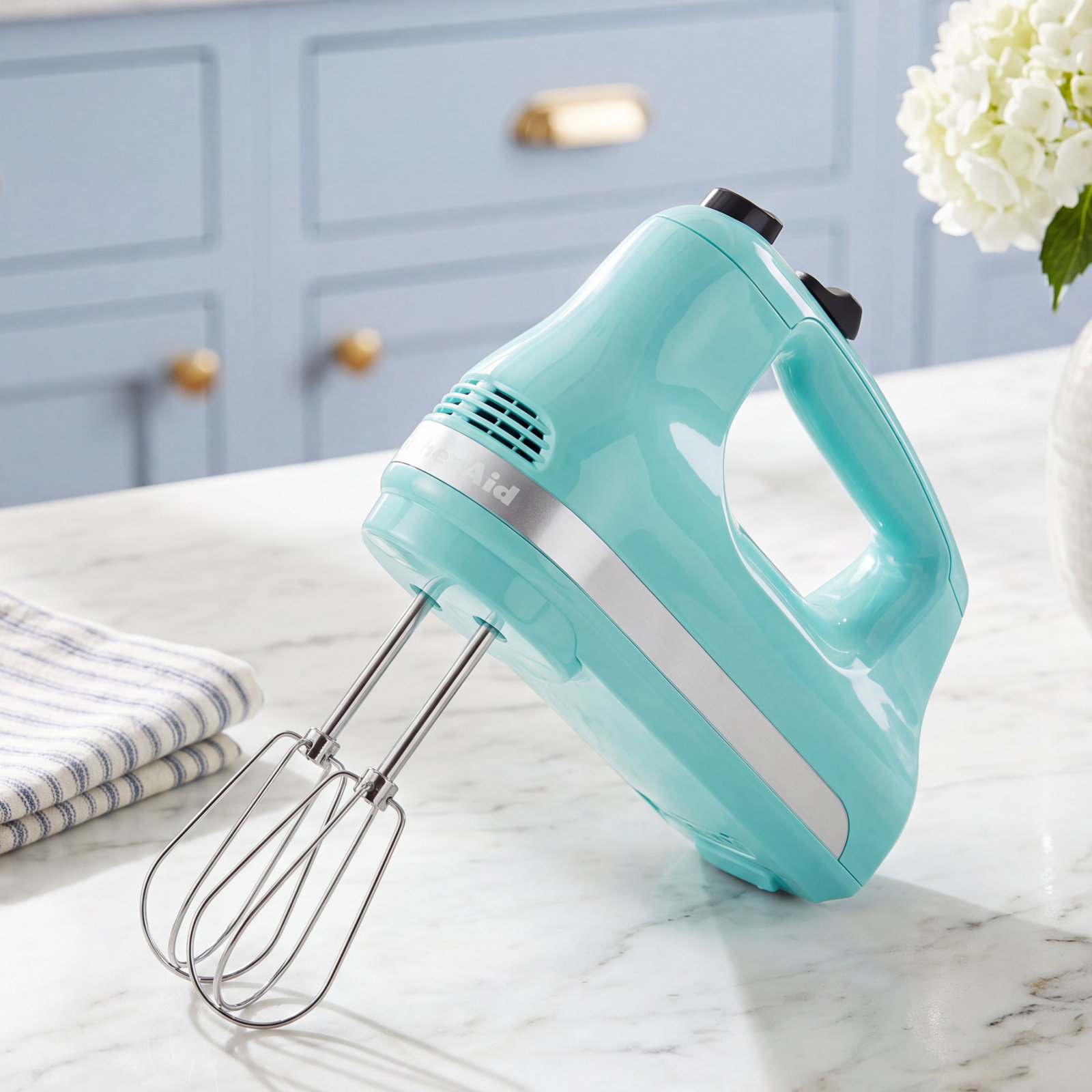KitchenAid® 5-Speed Ultra Power™ Hand Mixer, Aqua Sky