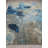 Picasso hand-knotted Wool/Silk Blue/Silver/Black Area Rug-126125850