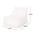 Ettie 3 Ft. Water Resistant Fabric Bean Bag Chair-193446532