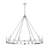 Parker 12 - Light Dimmable Wagon Wheel Chandelier