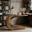 Table de couloir contemporaine, console moderne, table basse en forme de C