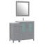  Ensemble de meuble-lavabo simple 42 "avec miroir-27042796