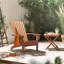 Acacia Foldable Outdoor Adirondack Chair