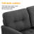 Atiye 74'' Upholstered Convertible Sofa-1420934771