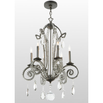 Lustre 6 lumières l 24 po Lucerne
