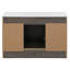 Meuble-lavabo simple 48,5 po avec plateau en marbre de culture-964674732