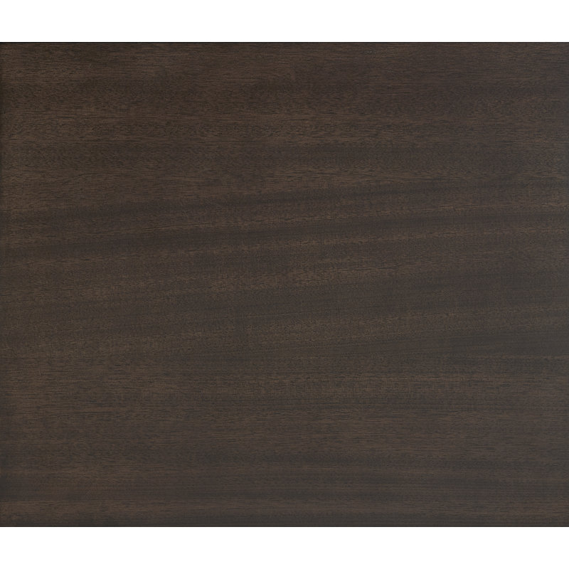 Nutmeg Brown Queen Panel Bed with Wood Headboard