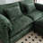 76.77" Chenille Loveseat With Ottoman-710105632