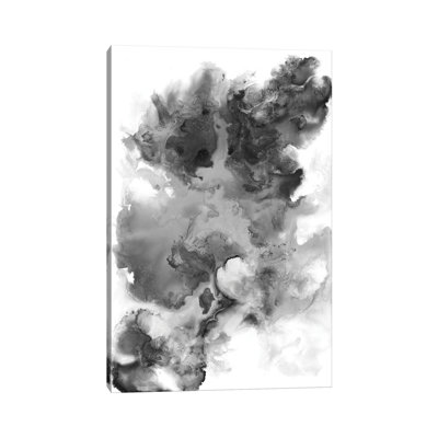 Winter Black And White by LouLouArtStudio - Wrapped Canvas Gallery-Wrapped Canvas Giclée