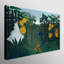 The Repast Of The Lion by Henri Rousseau - Wrapped Canvas Painting-724738350
