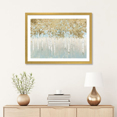 « Chatoyant Forest » par James Wiens, reproduction d’art encadrée