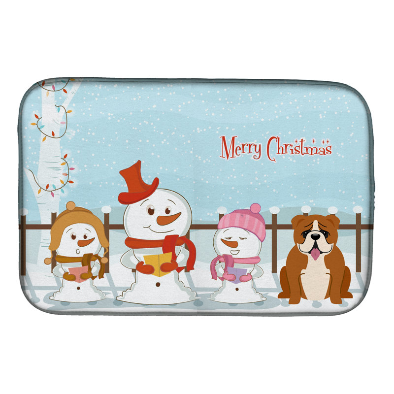 Drying Mat, Red/White