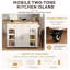 107 cm W Kitchen Island