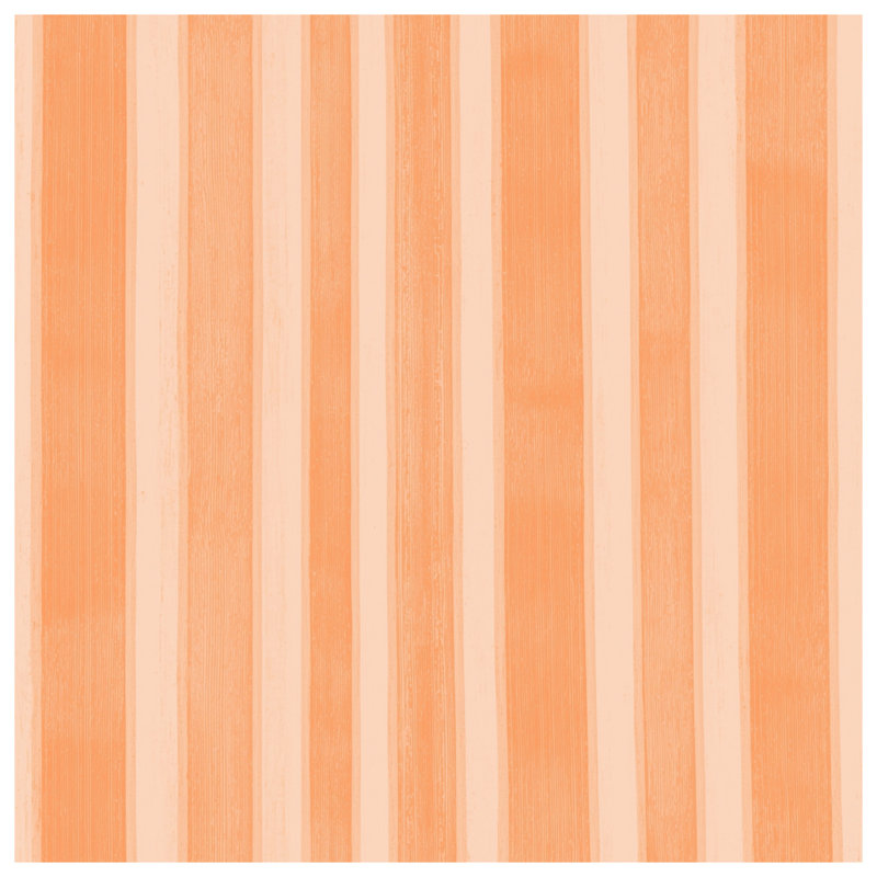 Tapisserie murale orange à rayures verticales - décoration murale rayée, H 104 po x 88 avec 4 œillets