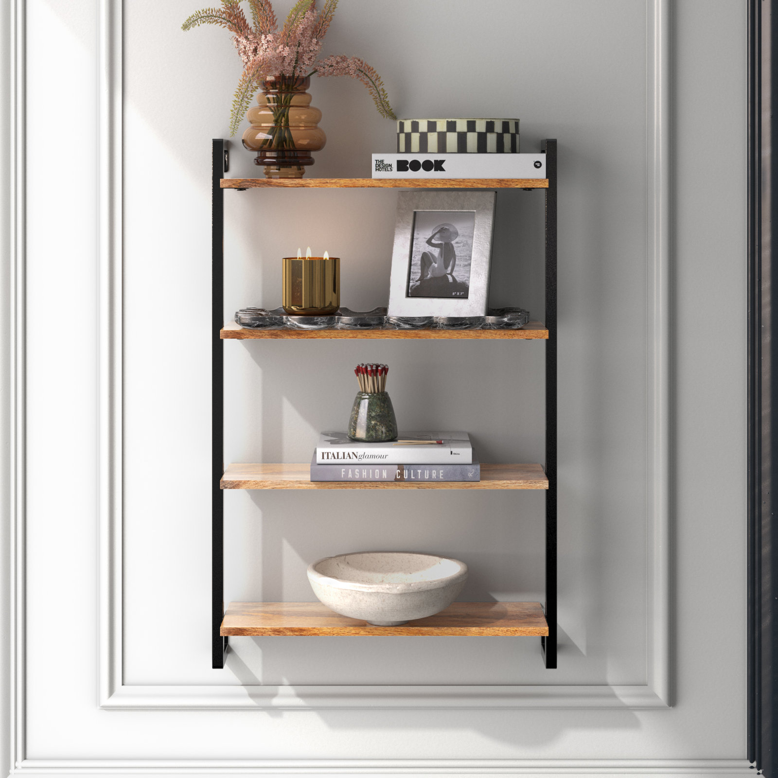Phantom 26" Floating Shelf, Natural