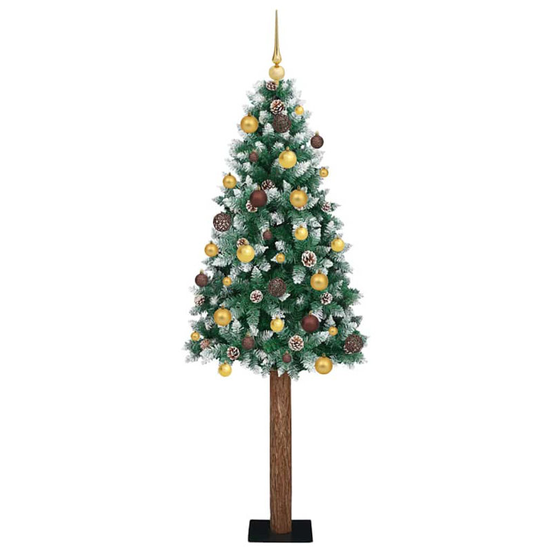 6.89' H Lighted Artificial Christmas Tree