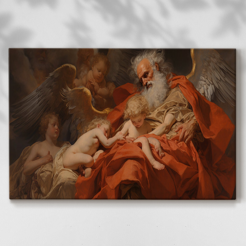 Angels From Above-XXXIV -Galery Wraraped Cavas, 18 x 27