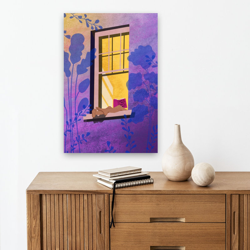 How To Don'T Give A Shit Contemporary City Summer Wall Art Print 1 Piece Wrapped Canvas Wall Art, 45.72cm H x 30.48cm W