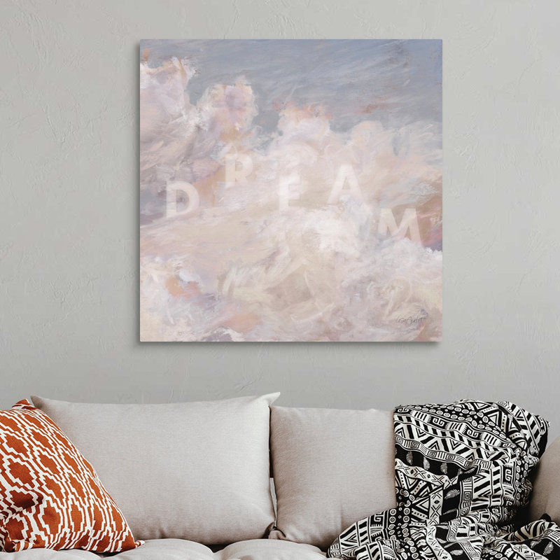 «Daydream Neutral 04» par Lisa Audit - reproduction d'art, Toile tendue, H 36 po x l 36 po x P 1,25 po
