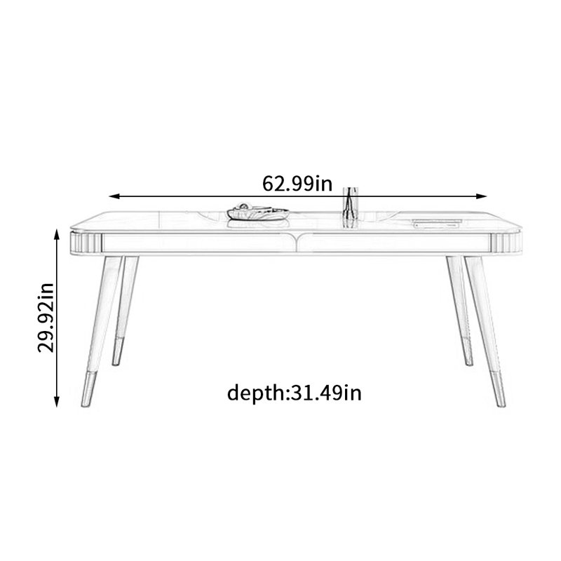 Erath, 29.92"H x 62.99"L x 31.49"W