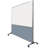 6' Tall DivideWrite Mobile Whiteboard-107666983