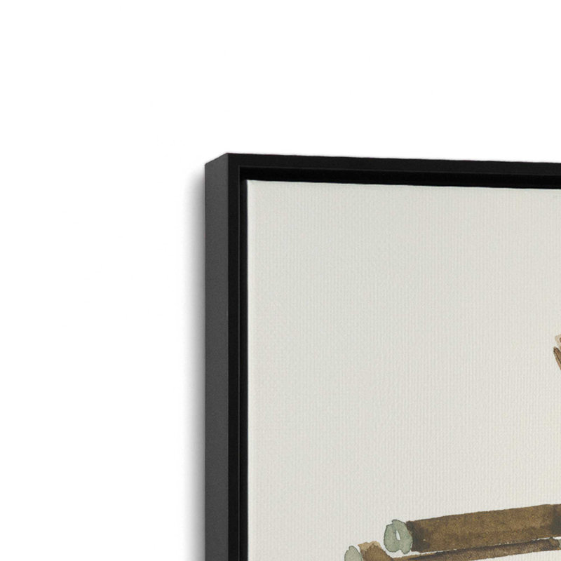 Impression sur toile Garrard V par Lisa Audit, Noir, Framed Print without Mat, H 13,5 po x l 13,5 po