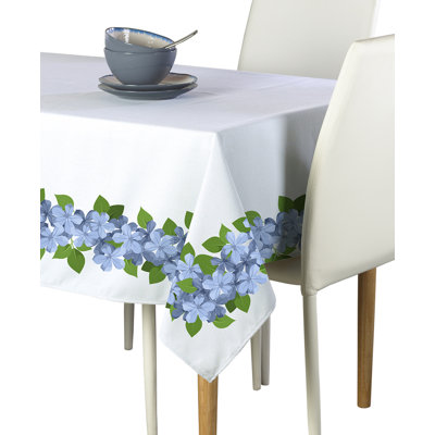 Linlin Forget Me Nots Border Tablecloth
