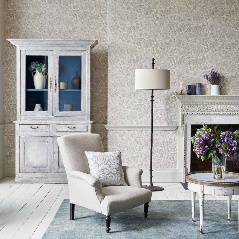 Thackeray Wallpaper, Ivory