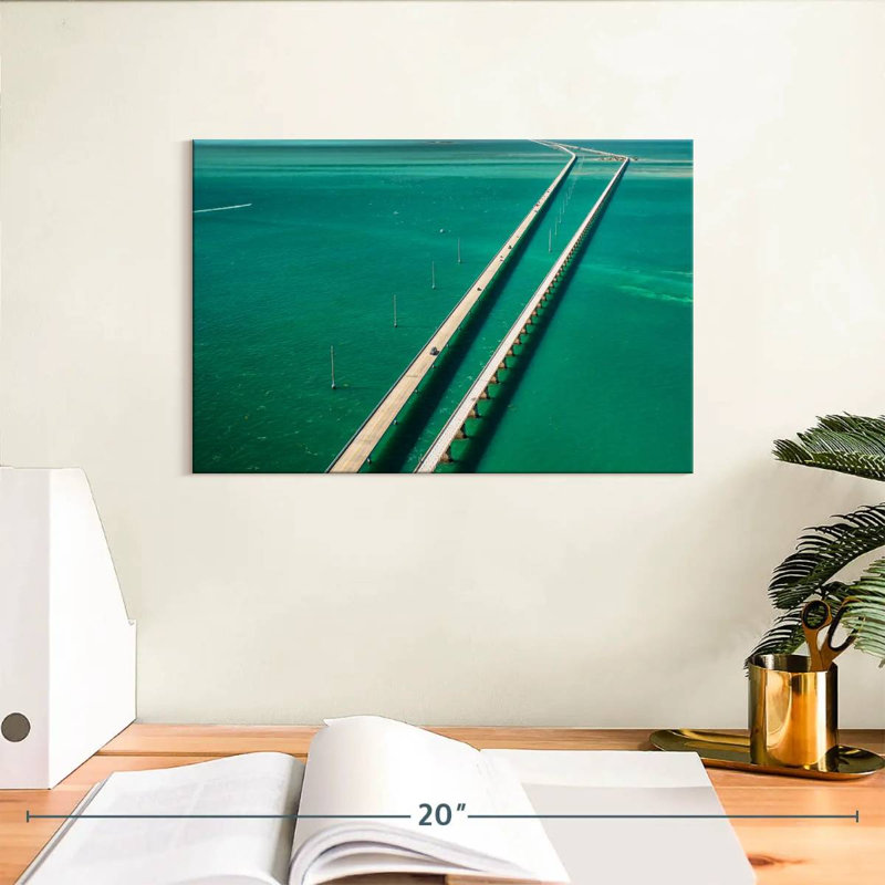Lilie Peaceful Seven Mile Bridge, H 8 po x l 12 po