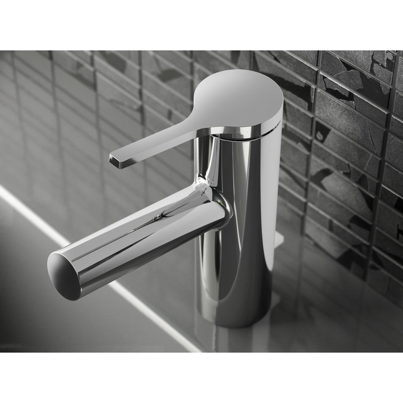 Kohler Elate Single-Handle Bathroom Faucet, One Hole Bathroom Sink Faucet, 0.5 gpm, Matte Black Bathroom Faucets