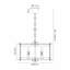 Clitherall 4 - Light Lantern Chandelier-515462613-515462610