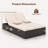 Outdoor Patio Daybed PE Wicker Double Chaise Lounge with Adjustable Backrests-128966485
